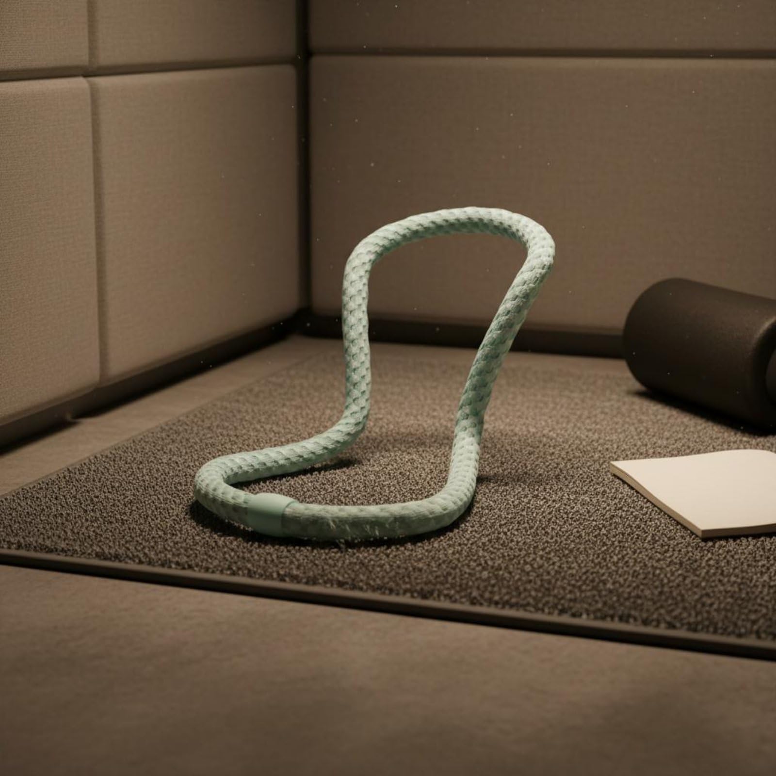 Cerchio Fitness Estivo Attrezzo Ginnico Esercizio Hoop Silenzioso Design Confortevole Struttura Rinforzata Rivestimento Mesh Fresco Adatto per Allenamento Addominale