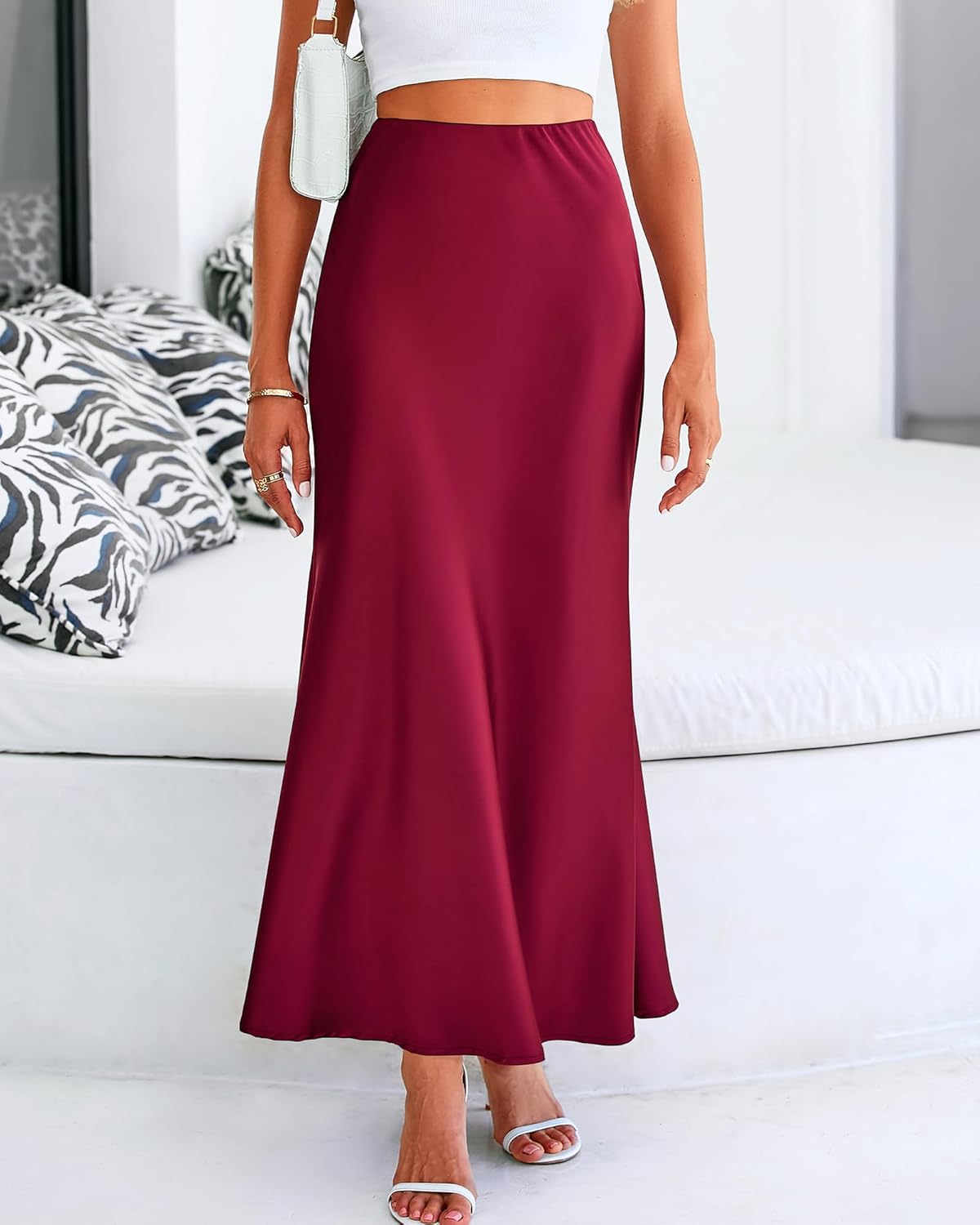 BTFBM Womens Spring Skirts 2026 Business Casual Clothes High Waisted Cocktail Party Wedding Guest Mermaid Maxi Skirt - Image 4