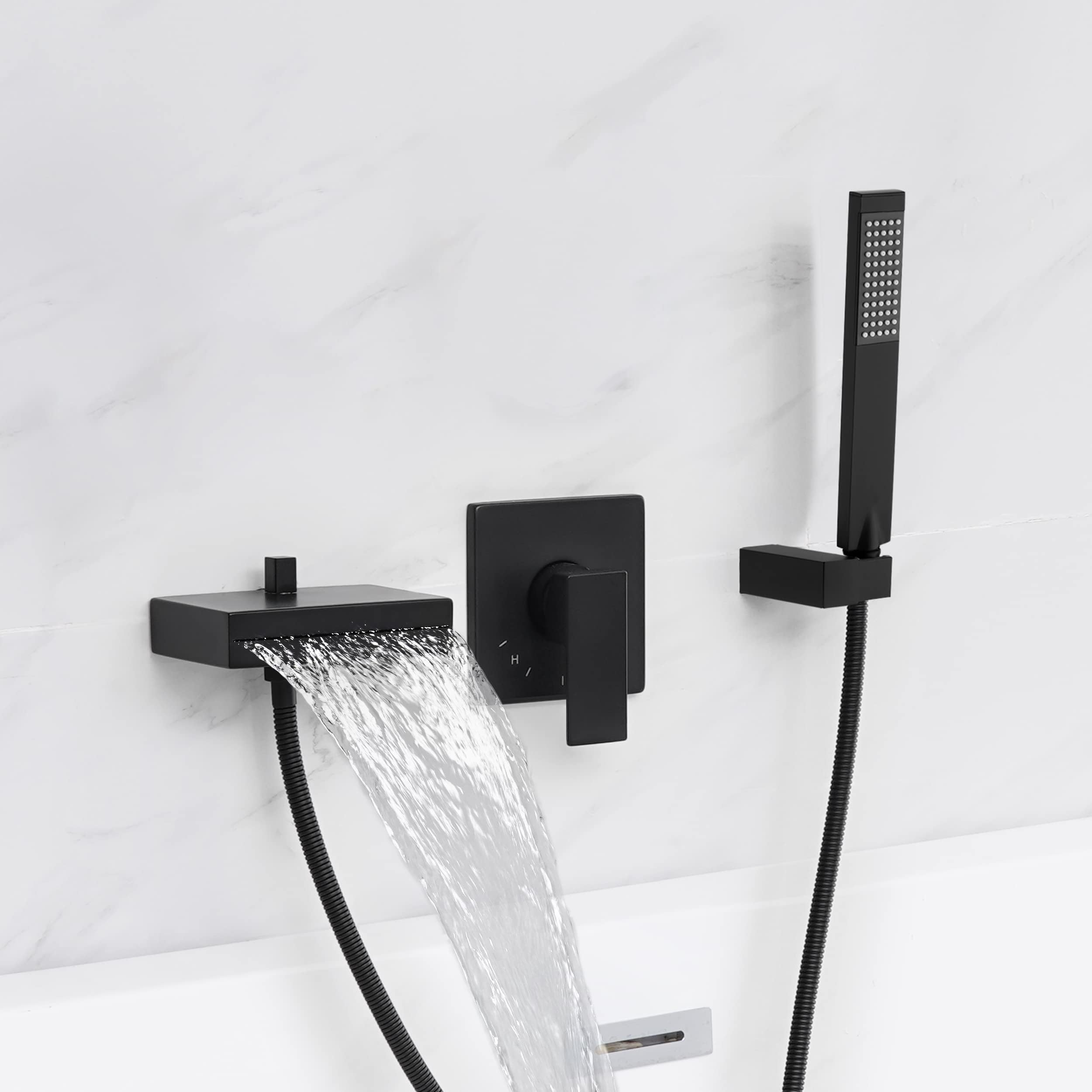 KES Bathtub Faucet Set Shower Faucet Shower System Wall Mounted Tub ...
