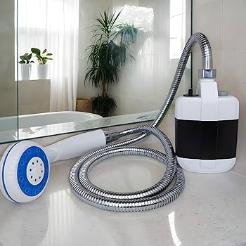 Ducha Portátil Para Camping | Ducha Eléctrica Recargable,Dispositivo de  Ducha Eléctrico Recargable para Playa Senderismo Lavado Personal Viajes :  Amazon.es: Deportes y aire libre