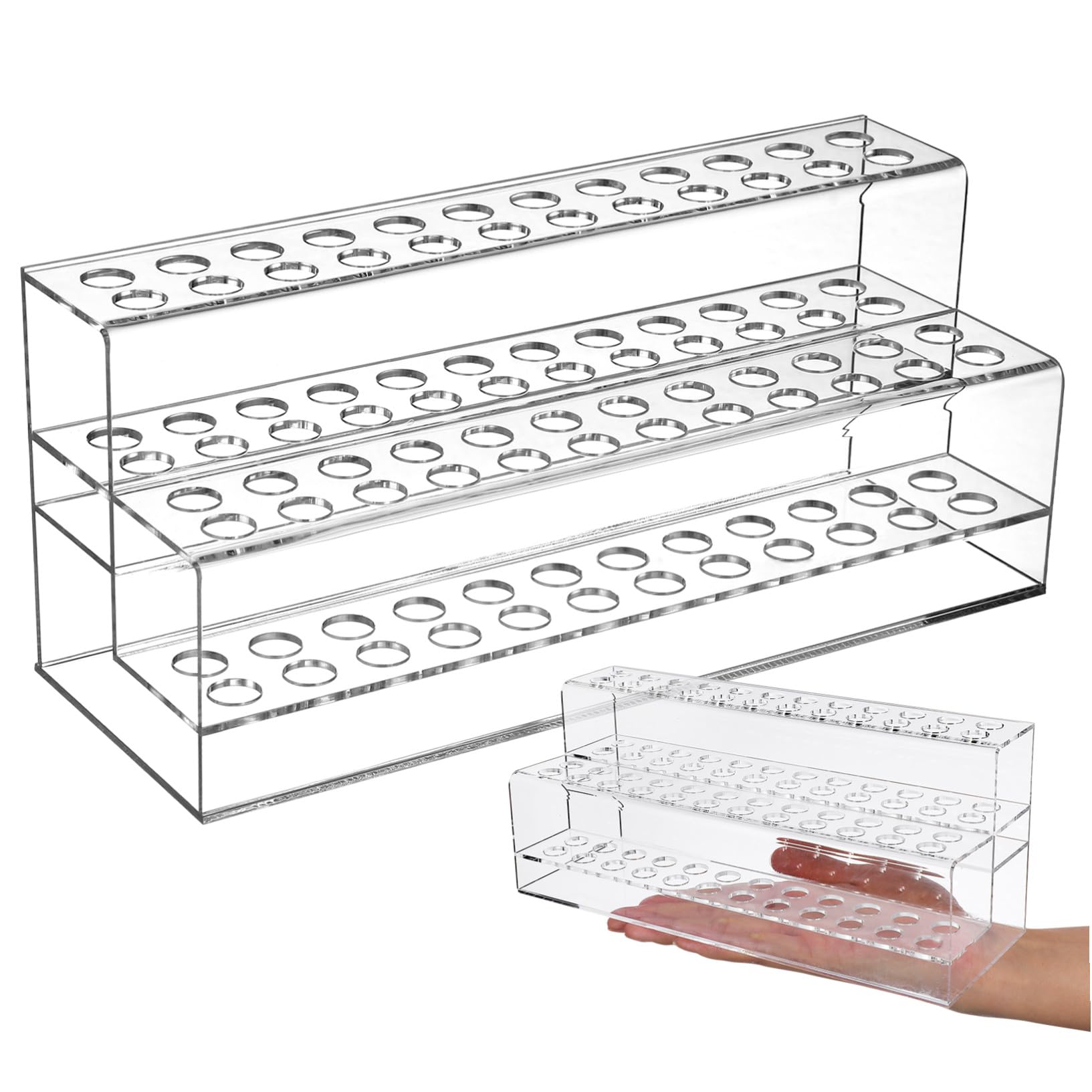 NOLITOY Creative Pen Holder Desk Organizer with Slots Pencil and Makeup Brush Display Stand for Home Office and Classroom Storage