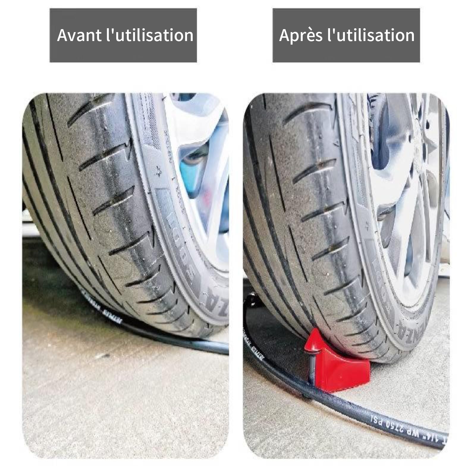 Guía De Manguera para Automóviles De 2 PCS, Detallando Las Herramientas De Limpieza Guías De Manguera para El Lavado De Automóviles, La Manguera De Neumáticos Que Evita La Manguera De Lavado De Autos