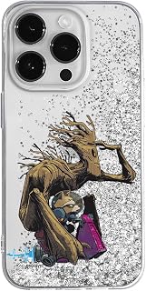ERT GROUP Handyhülle für Apple iPhone 14 PRO MAX Original und offiziell Lizenziertes Marvel Muster Guardians of The Galaxy 004 optimal an die Form des Handy angepasst, mit Glitter Overflow Effekt