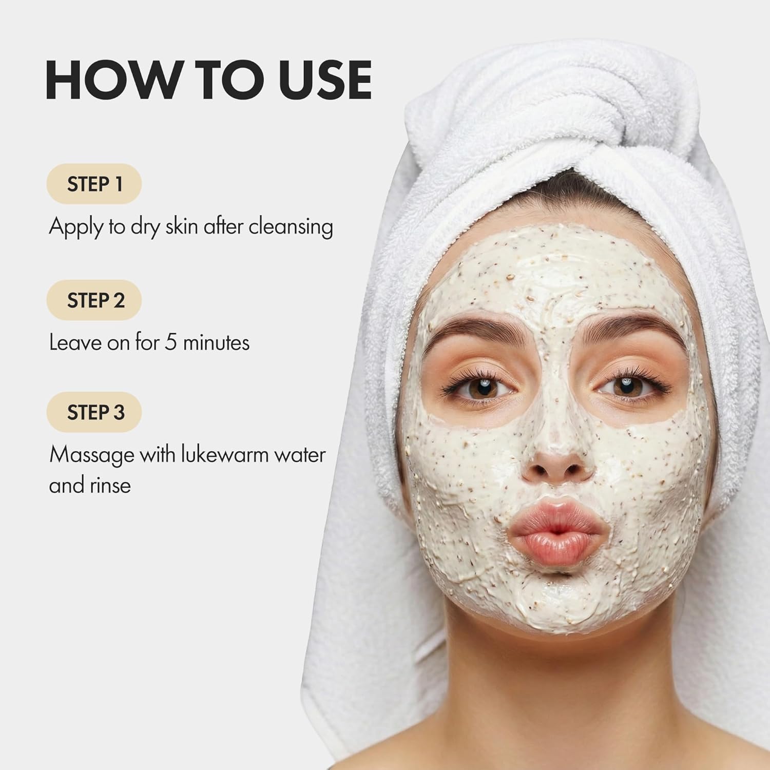 ELROEL Heartleaf Pore Control Gel Clay - Soothing and Gentle Exfoliating Facial Mask with Bentonite, Kaolin, Heartleaf Powder, PHA and LHA - Pore Cleansing and Oil Control Korean Skin Care 1.69 Fl Oz