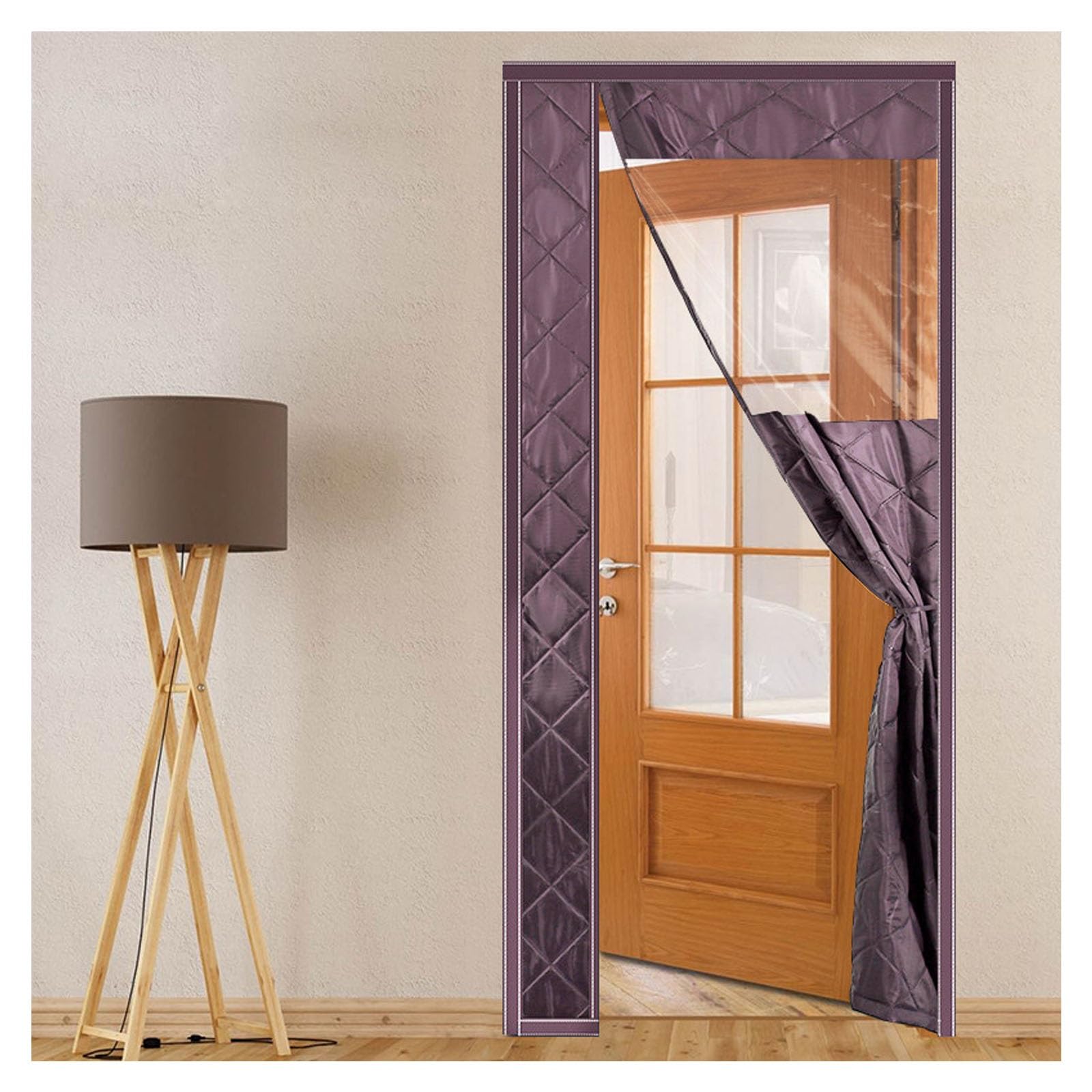 Rideau de porte bloque l'air froid thermique et phonique W95