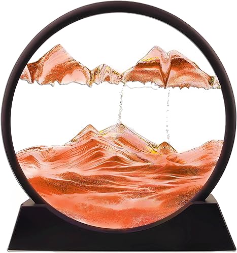 Miniatura 2 de Arte de movimiento de arena 3D reloj de arena de mar profundo, arte de arena, arte de movimiento líquido, hora de movimiento, paisajes de arena