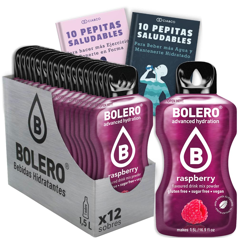 24 x Bebida Bolero COLA Hidratante Sin Azucar (24x9 grs) + 30 Pepitas Saludables para una vida más sana by Cia&Co — view 61