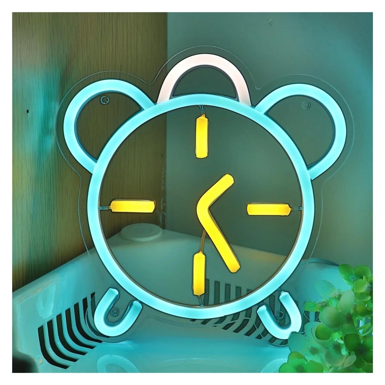 Lampada al neon Orologio per insegna al per neon per alimentazione per dimmerabile per luce per