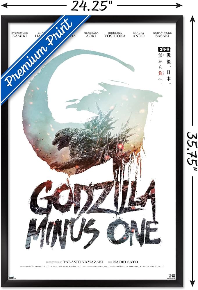 Amazon.com: Trends International Godzilla: Minus One - US Teaser