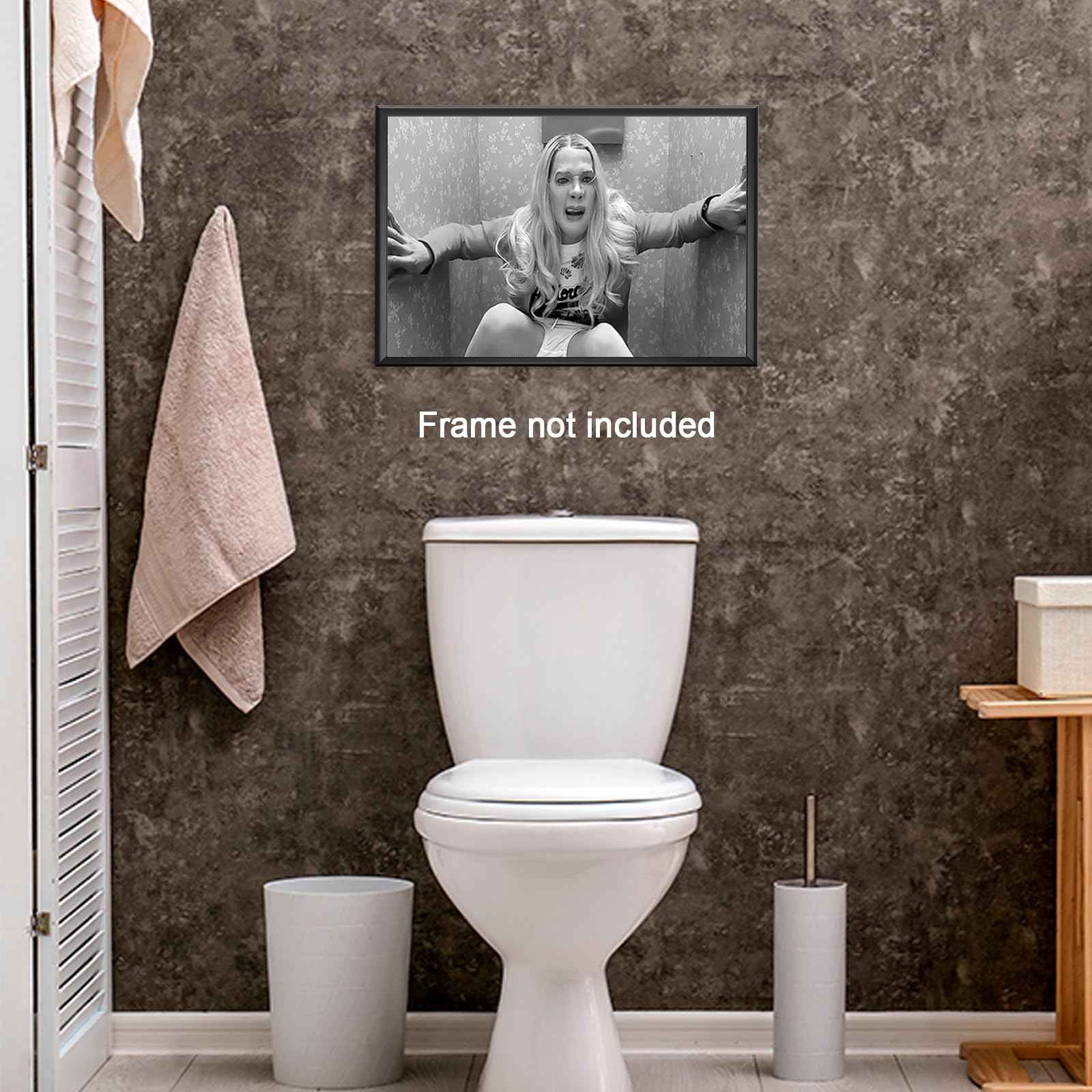 Funny Bathroom Funny Bathroom Decor Wall Art – Unframed Set Of 6 (8