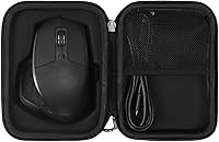 Vista 2 de Mchoi Funda rígida de viaje para mouse Logitech MX Master 3/3S/Master 2S / MX Master Advanced Wireless Mouse, solo funda