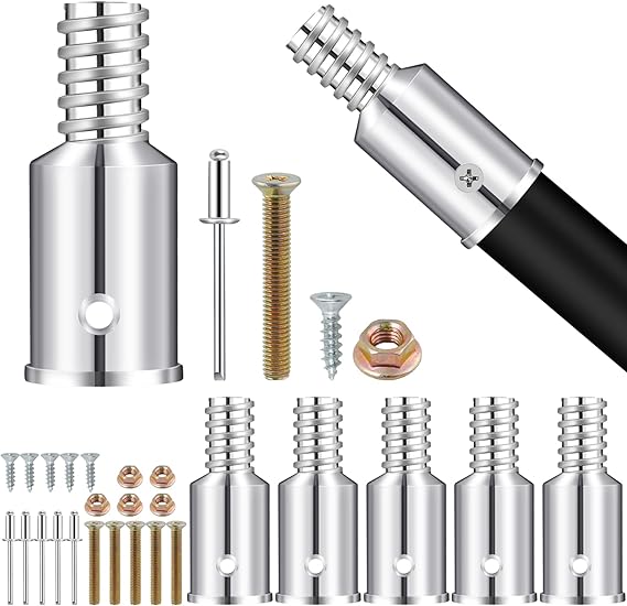 Elesunory 6Pcs Threaded Tip Replacement, Ultra Threaded Tip Repair Kit