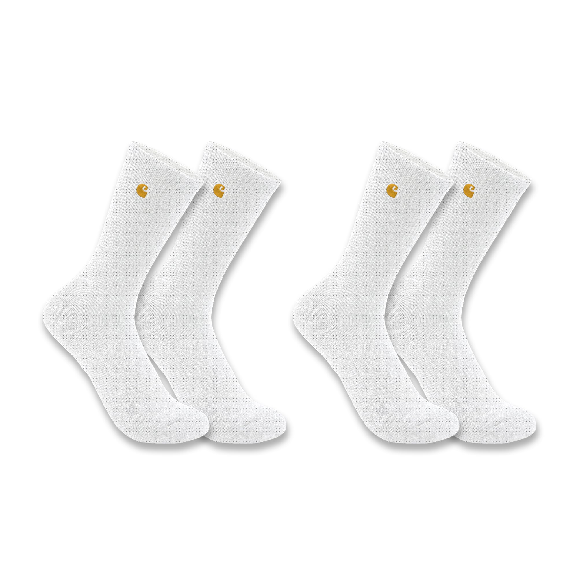 Carhartt Women's SC2252W Women's Force® Midweight Crew Sock 2-Pack