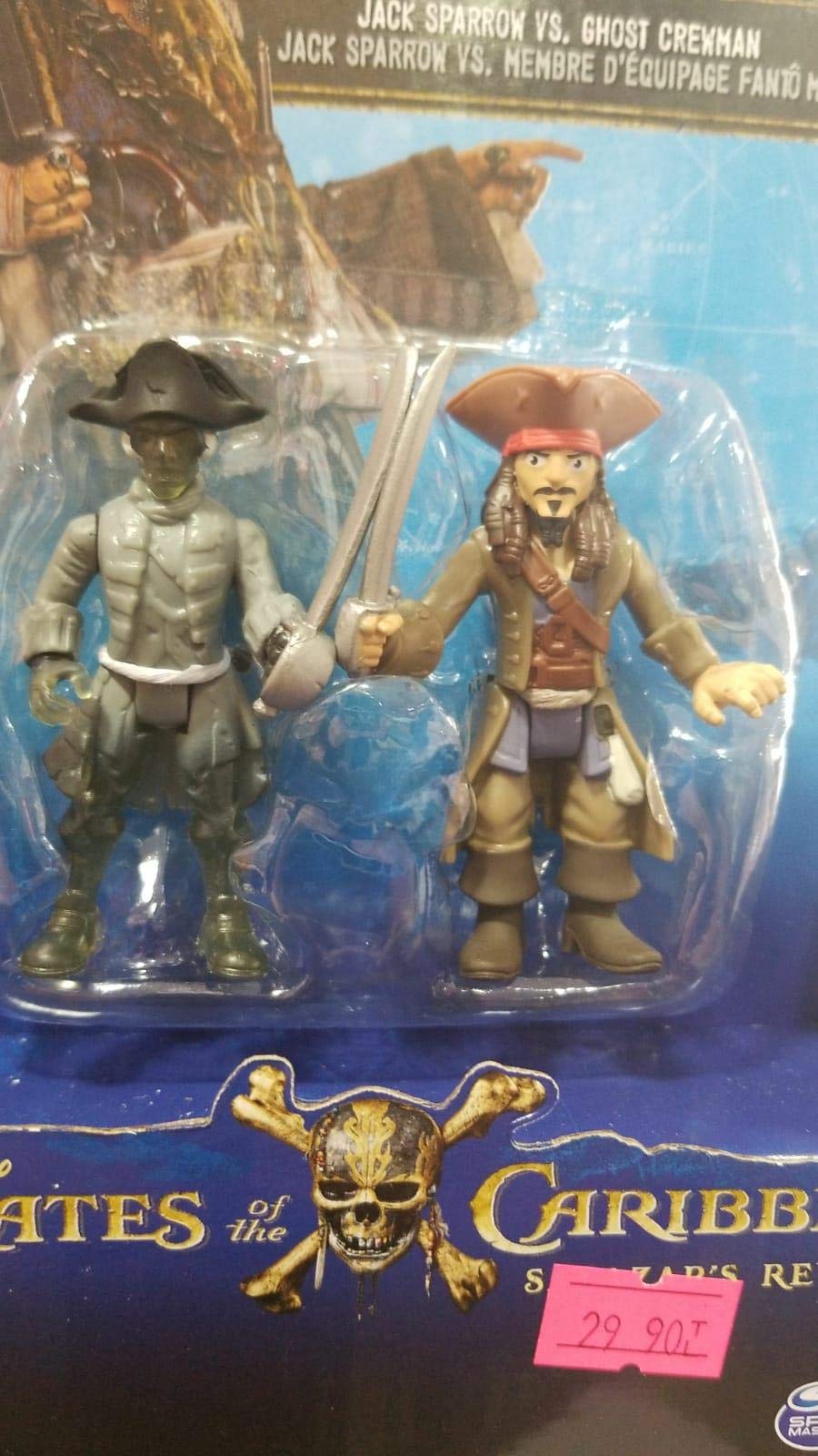 Disney Pirati dei Caraibi 6035323 - Confezione con 2 Personaggi, Modelli Assortiti