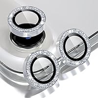 Vista 24 de Choiche Compatible para iPhone 15/iPhone 15 Plus Protector de Lente de Cámara Brillante, Vidrio Templado 9H Cubierta de Cámara Protector de Pantalla