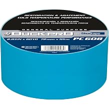 Duck Pro by Shurtape General Purpose Grade, Co-Extruded Abatement Duct Tape Mold and Asbestos Remediation and Abatement, 72mm x 60yd, 9.0 mil, Teal Blue, 1 Roll 105474