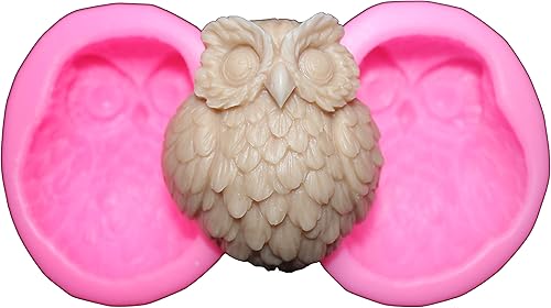 Vista 25 de Paquete de 2 moldes de silicona para jabón natural para el cuidado de la piel, jabón de arte y productos de aromaterapia (elefante)