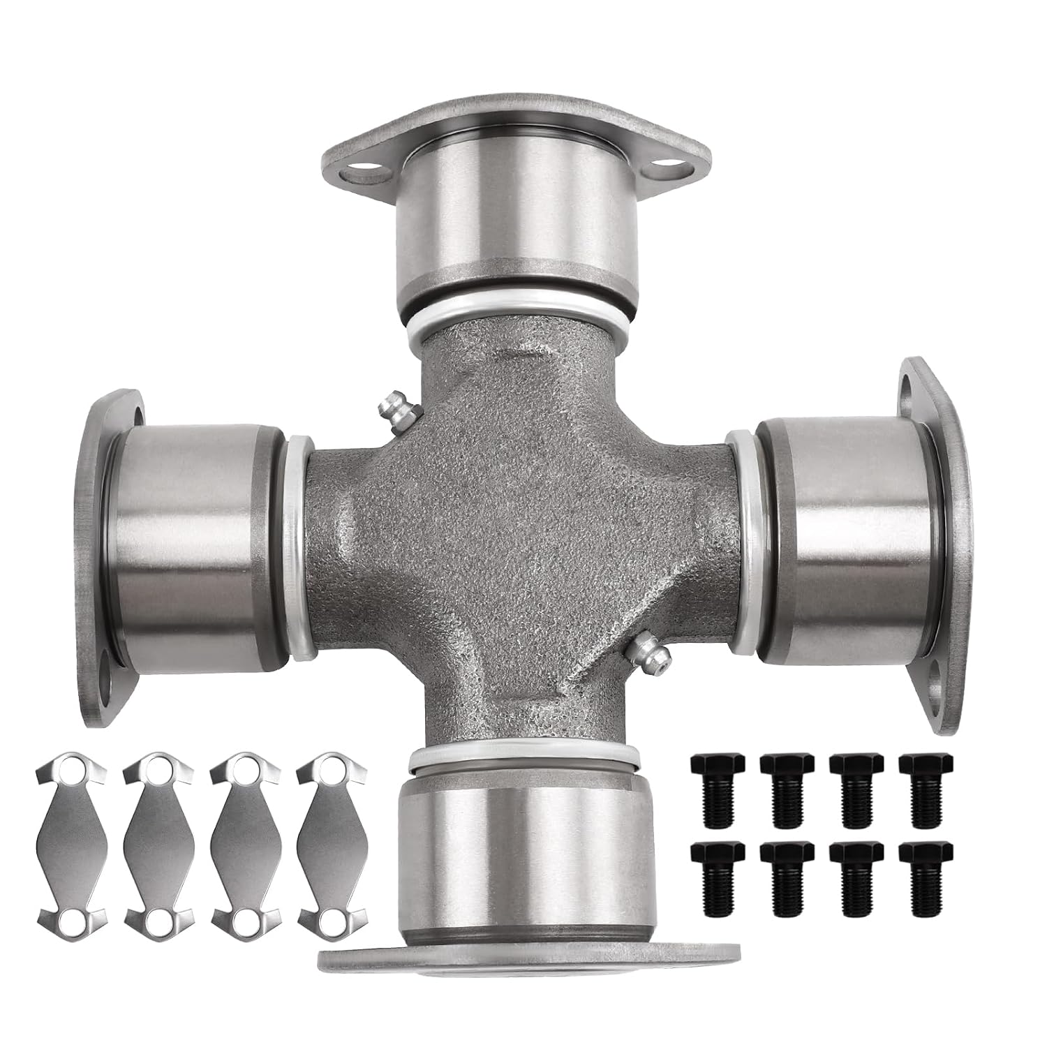 Universal Joint Kit Replacement for 1710 Series (HR Style), 1.938 inch Bearing Cap & 6.094 inch Plate Heavy Duty U-Joint, Replaces# 5-280X, 5280X, CP280X, 7525280X, HD5280X, 334