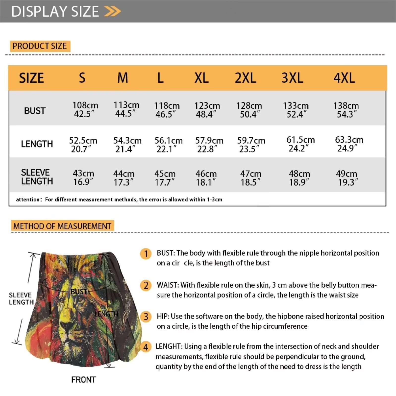 Abbigliamento Rastafarian Abbigliamento Rastafarian Rasta Lion Top Plus Size Off The Spalle S-4XL