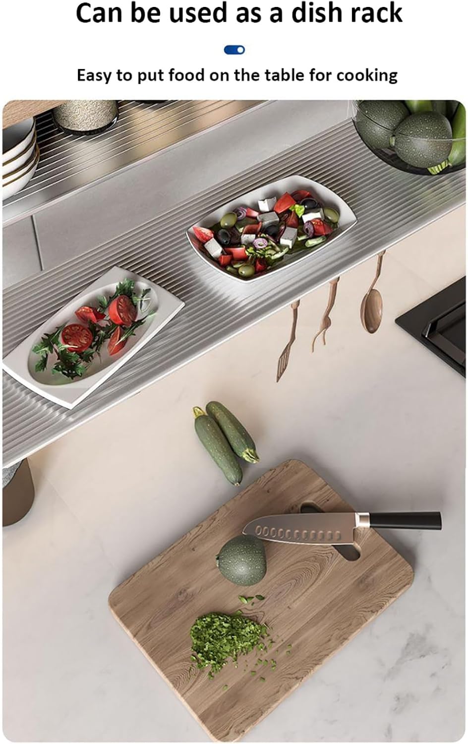 キッチンオーガナイザー 2段 プルダウンキャビネットオーガナイザー 扉