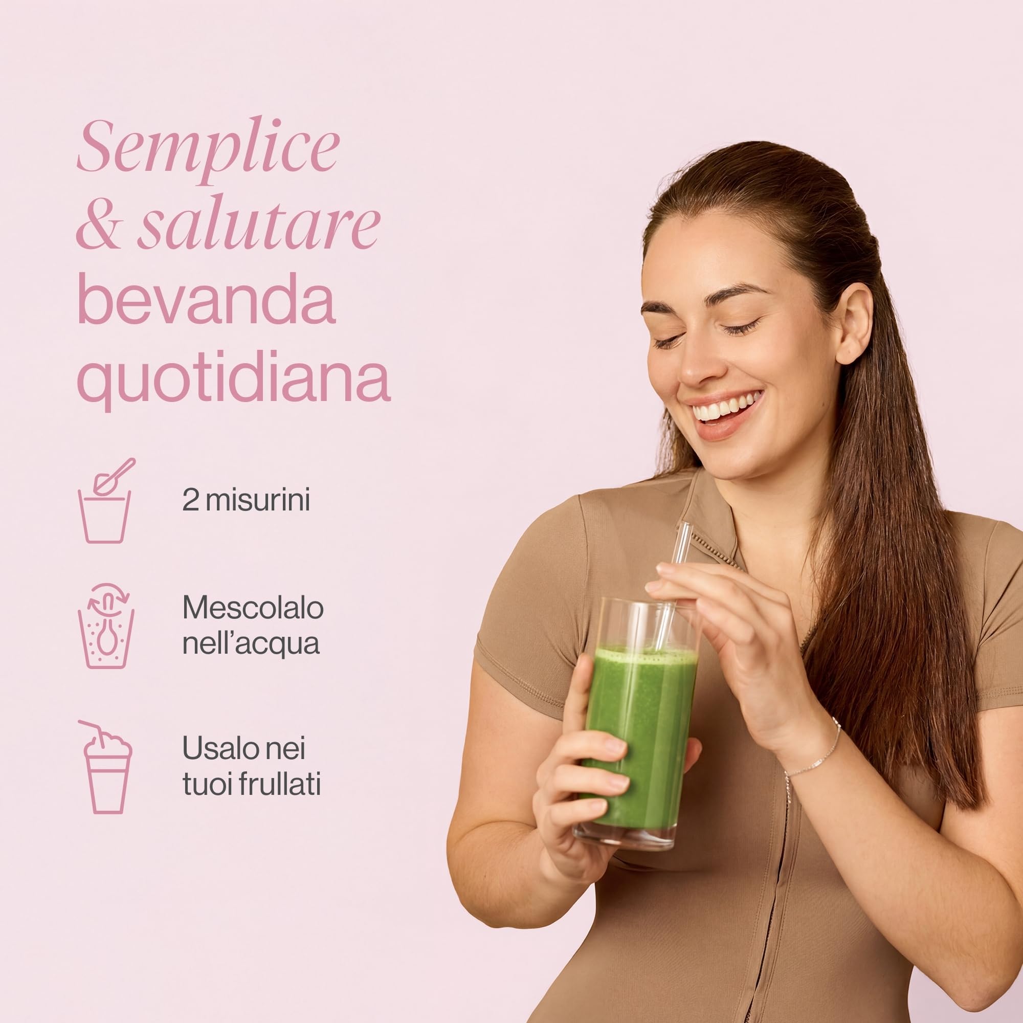 Super Greens Power con Guaranà, Inulina e Tè Verde - Gusto Limone - Bevanda Supergreen in Polvere con Radice di Cicoria, Carciofo, Colina e Vitamine - 160 g - TummyTox