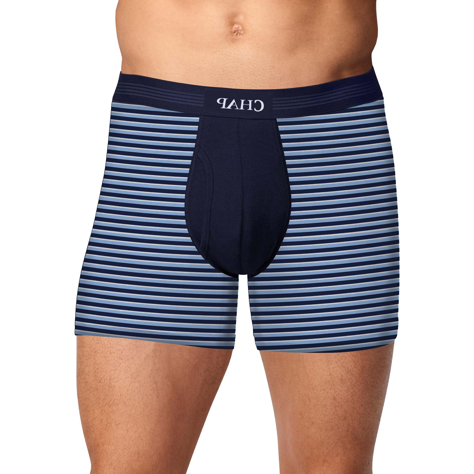 Men's 100% Cotton High Waist Regular Fit Solid Boxer Briefs Innerwear Long Trunks Plus Size Full Underwear-picture-34