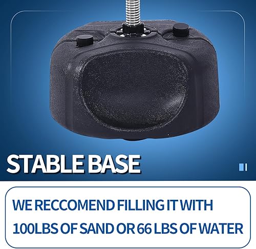 Miniatura 5 de Saco de boxeo con soporte rápido para aumentar la velocidad, reflejos y resistencia  Altura ajustable para entrenamiento, equipo de boxeo, alivio