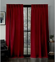 Vista 81 de Magic Drapes Cortina opaca plisada triple con aislamiento térmico para oscurecer la habitación, a prueba de derrames, lavable a máquina, paneles