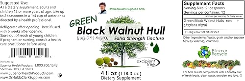 Miniatura 2 de Tintura de nogal negro verde - 4fl.oz