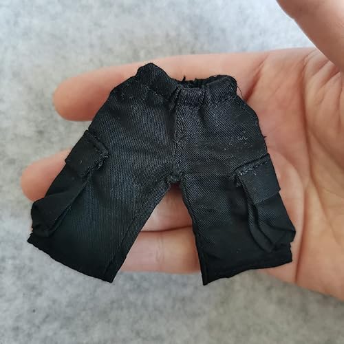 Miniatura 8 de Ropa de figura a escala 112, ropa masculina, camiseta, pantalones, pantalones, ropa para figura de acción masculina de 6 pulgadas, muñeca corporal