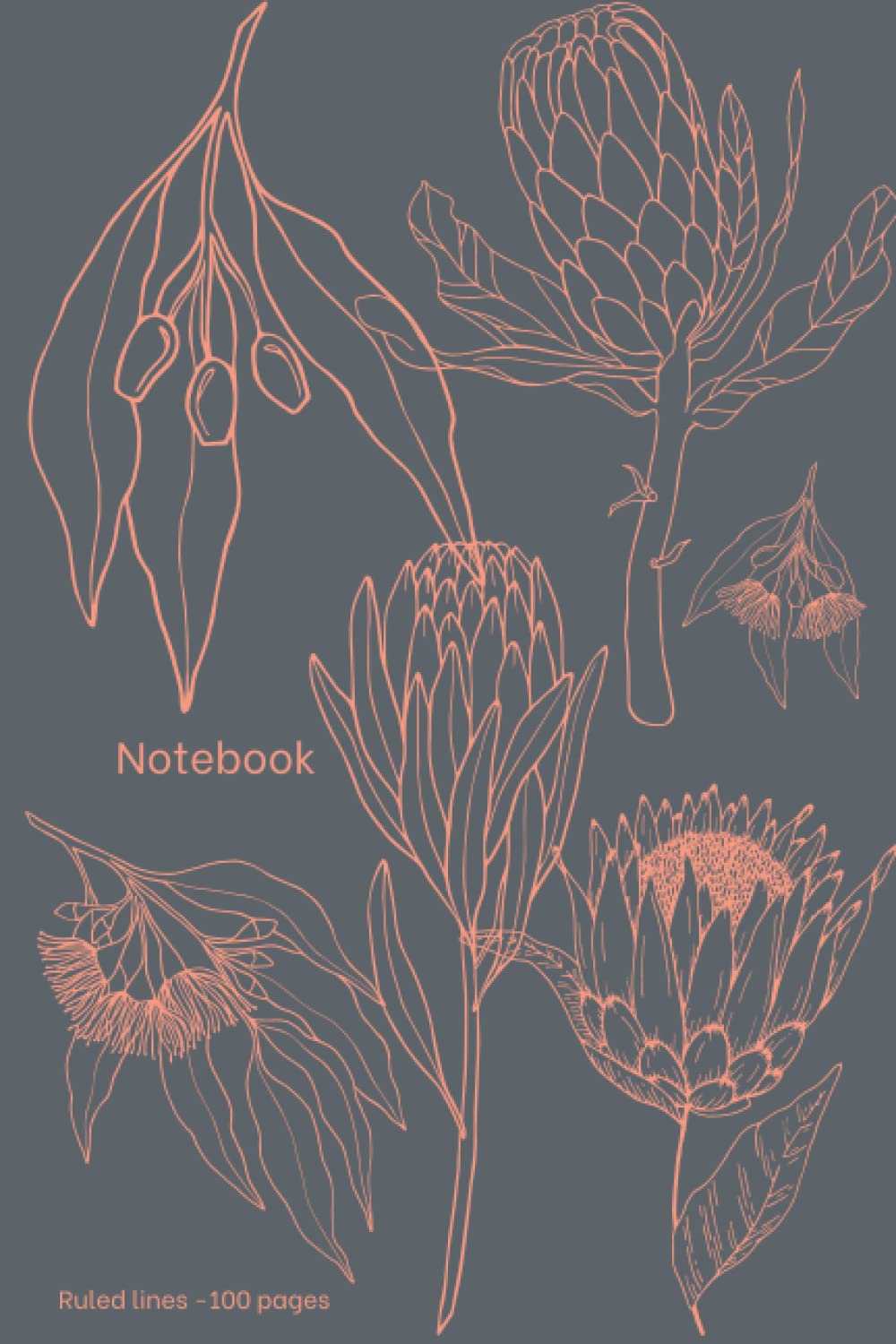 Notebook: Protea & gum nut Notebook