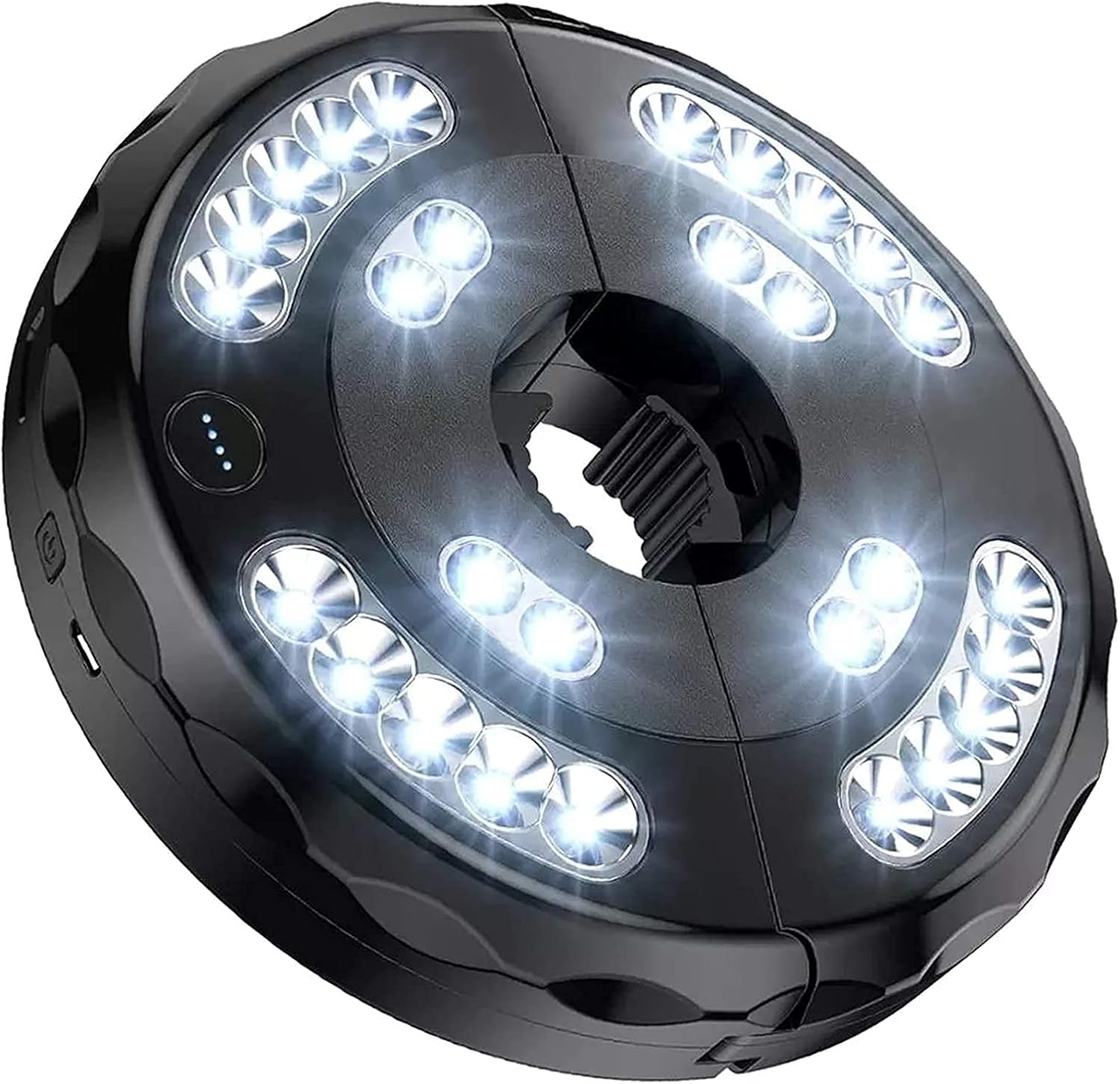 Amazon.co.jp 傘ポールライト、パティオ傘ライト、充電式20 + 8 Ledsコードレス傘ポールライトパティオ傘、キャンプテント