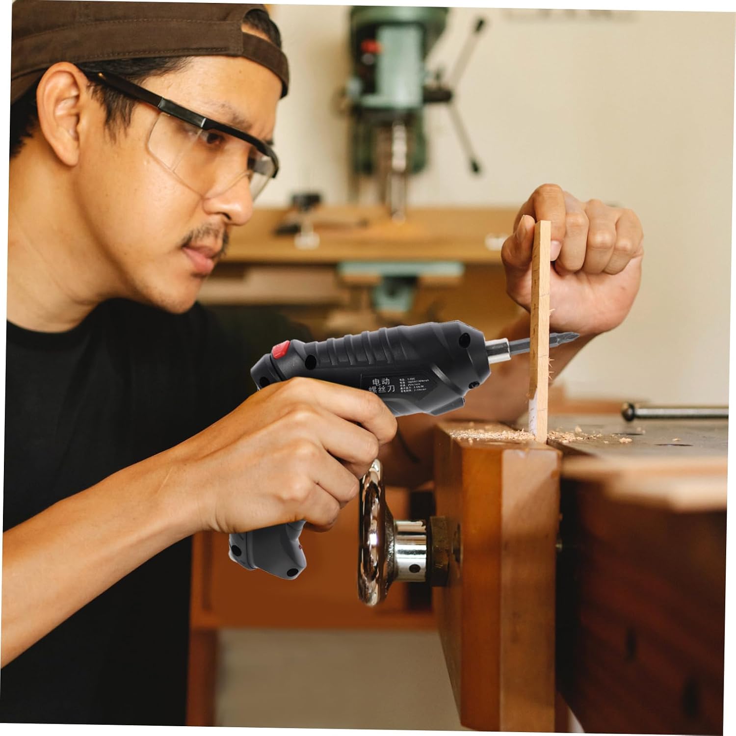 Electric Screwdriver Set Pink Electronics Screwdriver Rechargeable Home Mini Electric Drill Random Color