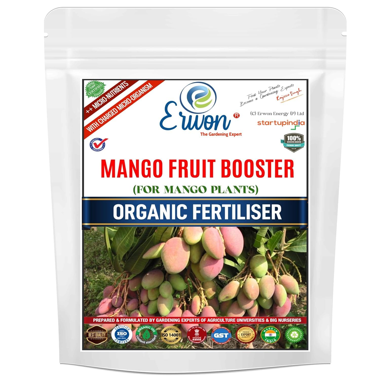Erwon® Mango Fruit Booster for More Maximising and Bigger Mango Fruits (1800 gm)