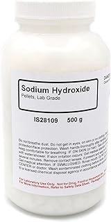 ALDON Innovating Science Laboratory-Grade Sodium Hydroxide Pellet, 500g - The Curated Chemical Collection