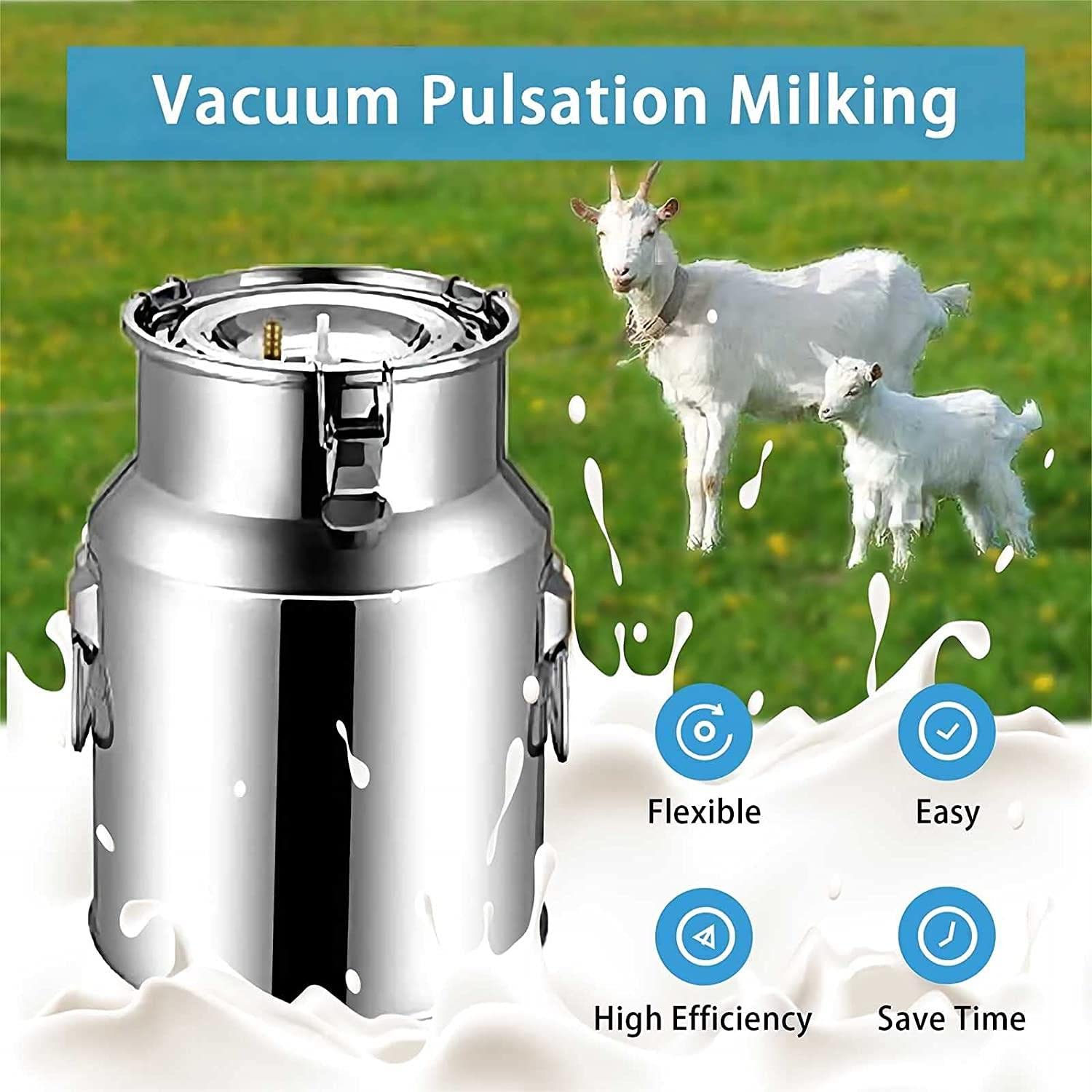 Machine à Traire électrique Pour Vaches, Moutons, Chèvres, 5