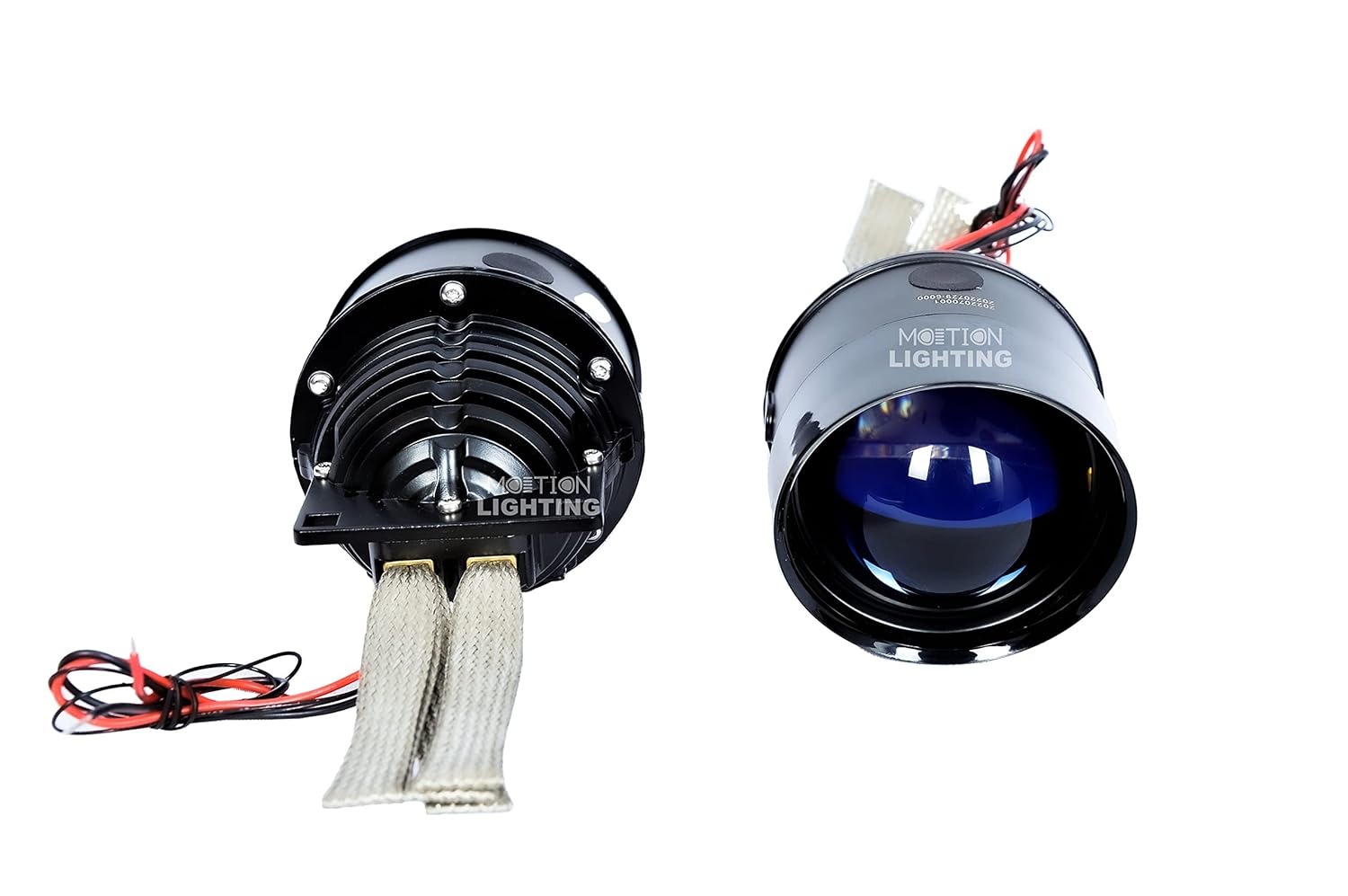 Motion Lighting GTR BiLED Fog Lamp Projector Lens,70W Flat Cutoff