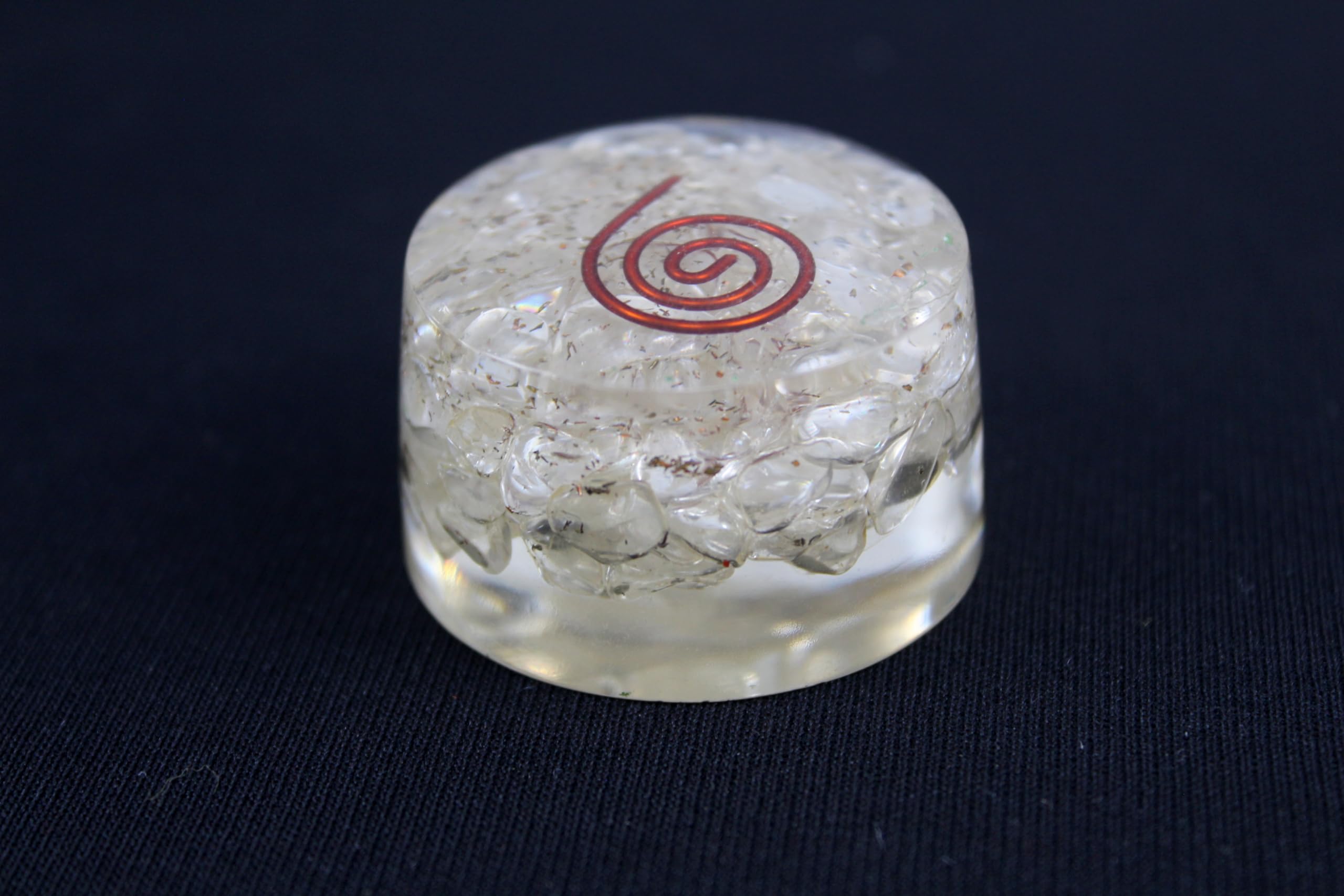 Jet International Crystal Quartz Orgone Tower Buster Piezo Electric EMF Protection Generator Frequency Ions Tested Cloud Chem Buster