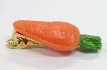 Amazon Co Jp 食品サンプル ネクタイピン 人参 にんじん ミニチュア ファッション