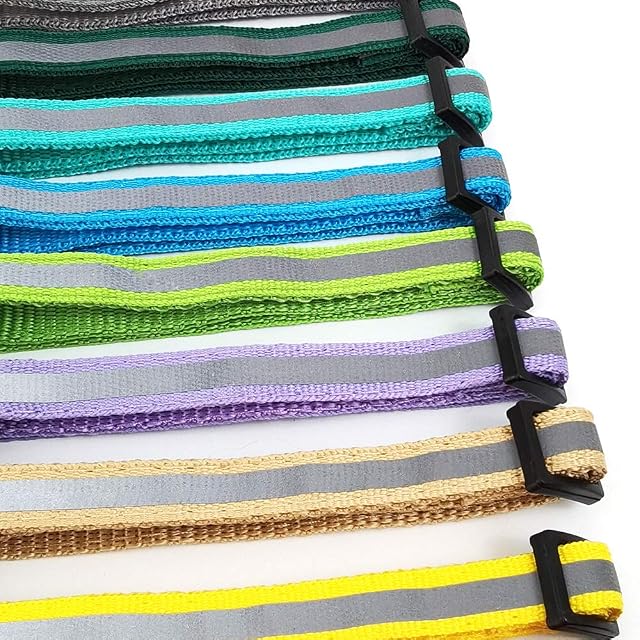 Foto 3 de 7 de Collar Reflectante Gatos pequeño，12 Piezas Collares de Gato Collar Gato con Campana y Hebilla…