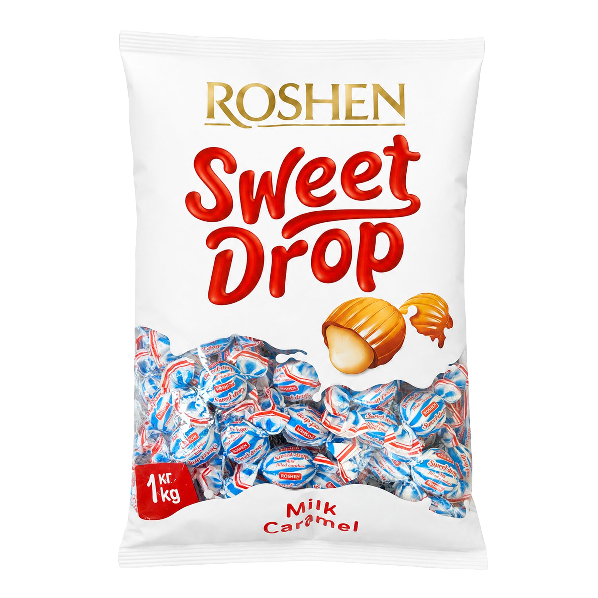 ROSHEN Cukierki Sweet Drop mleczne nadzienie 1kg