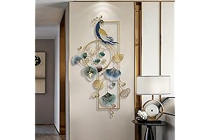 Mroinss Peacock Wall Art: Stunning Wildlife Decor for Your Space