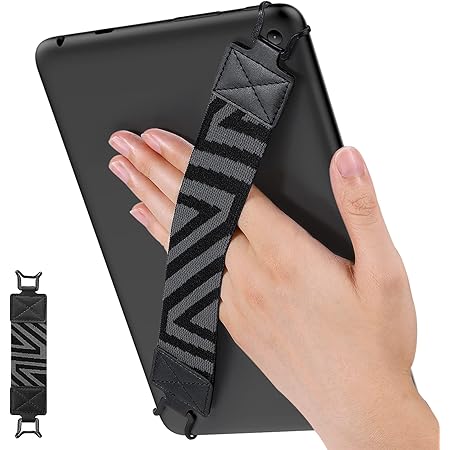 FINTIE Universal Tablet Hand Strap Holder - [Dual Stand Supports ...
