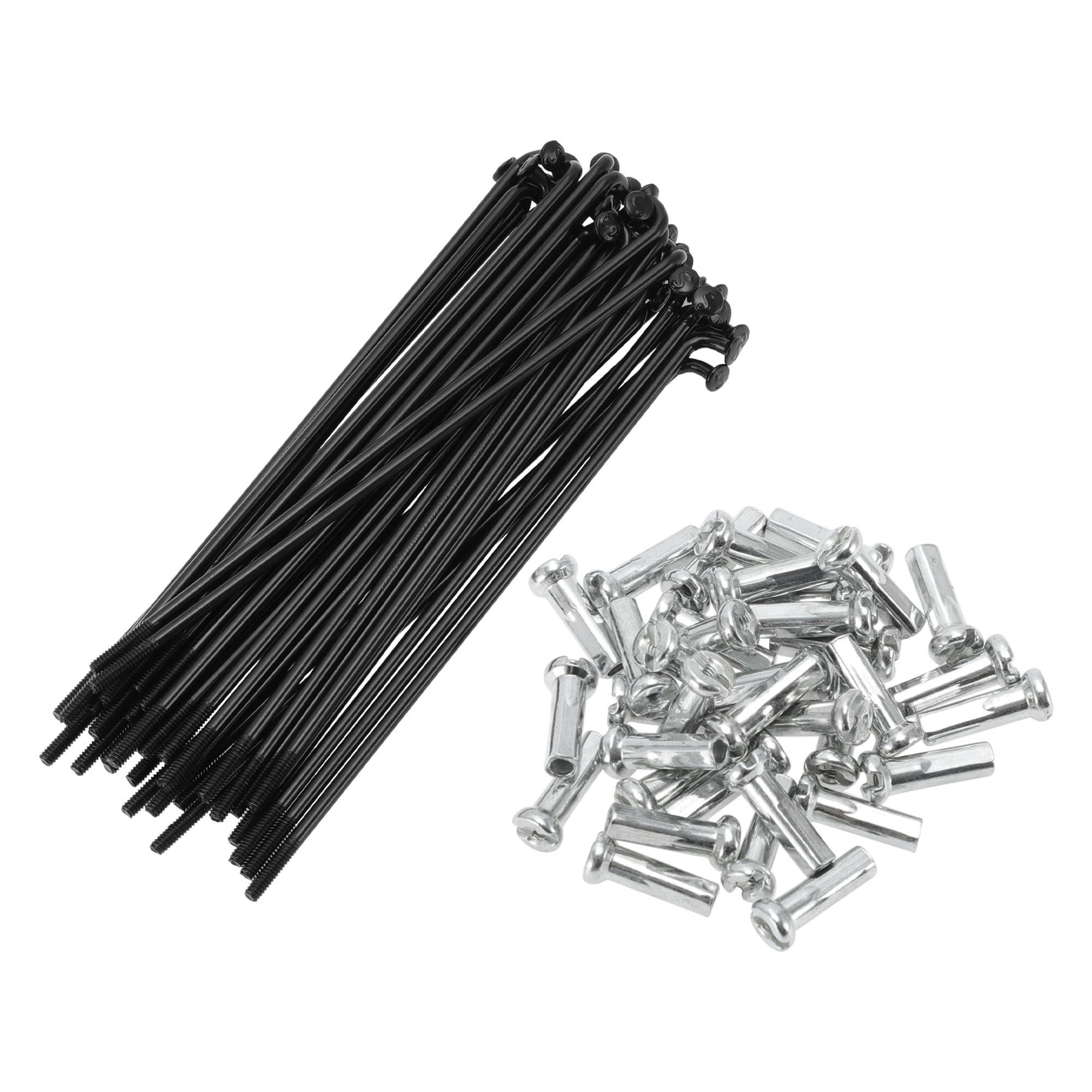 Motoforti Universal Bicycle Spokes Bike Wheel Spokes 14G Carbon Steel 1 Set