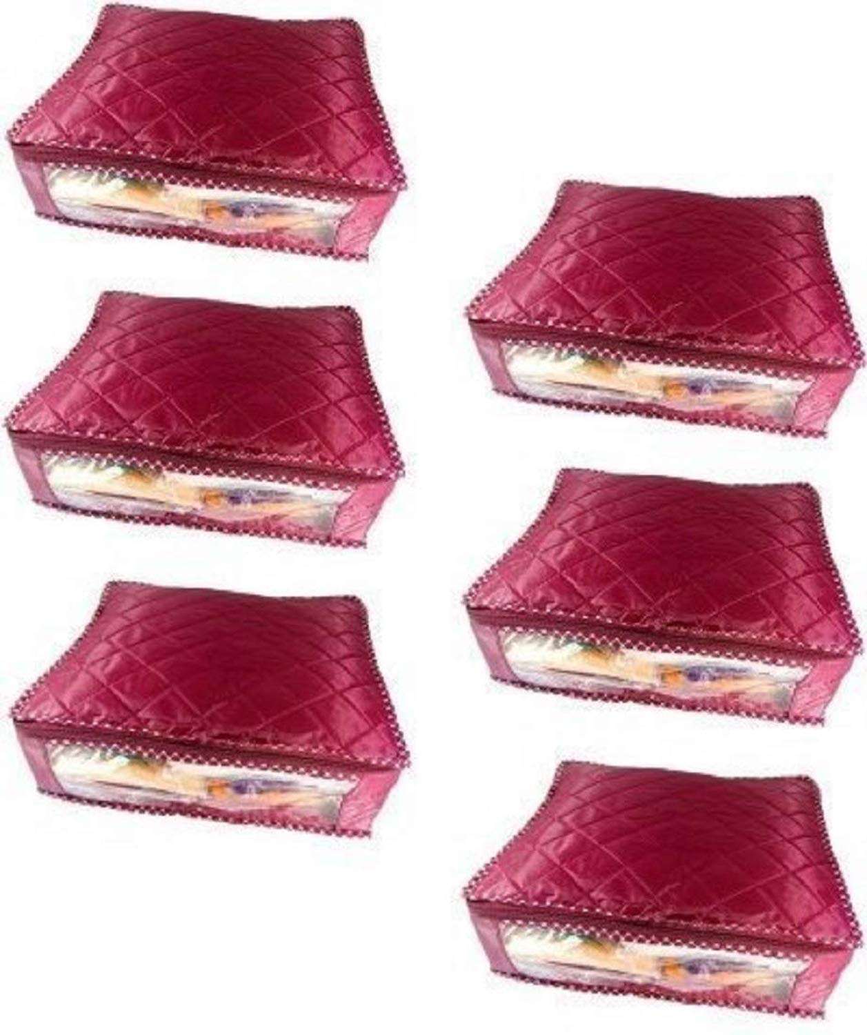 See full amazon price history chart for Kuber Industries 6 Piece Rexine Saree Cover Set, Maroon (KUBC102) Kuber Industries 6 Piece Rexine Saree Cover Set, Maroon (KUBC102) (B077W6SSYT) Amazon Price History, Amazon Price Tracker