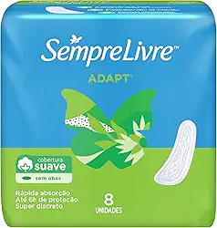 Sempre Livre Absorvente Externo Sempre Livre- Sem Abas 8 Unidades