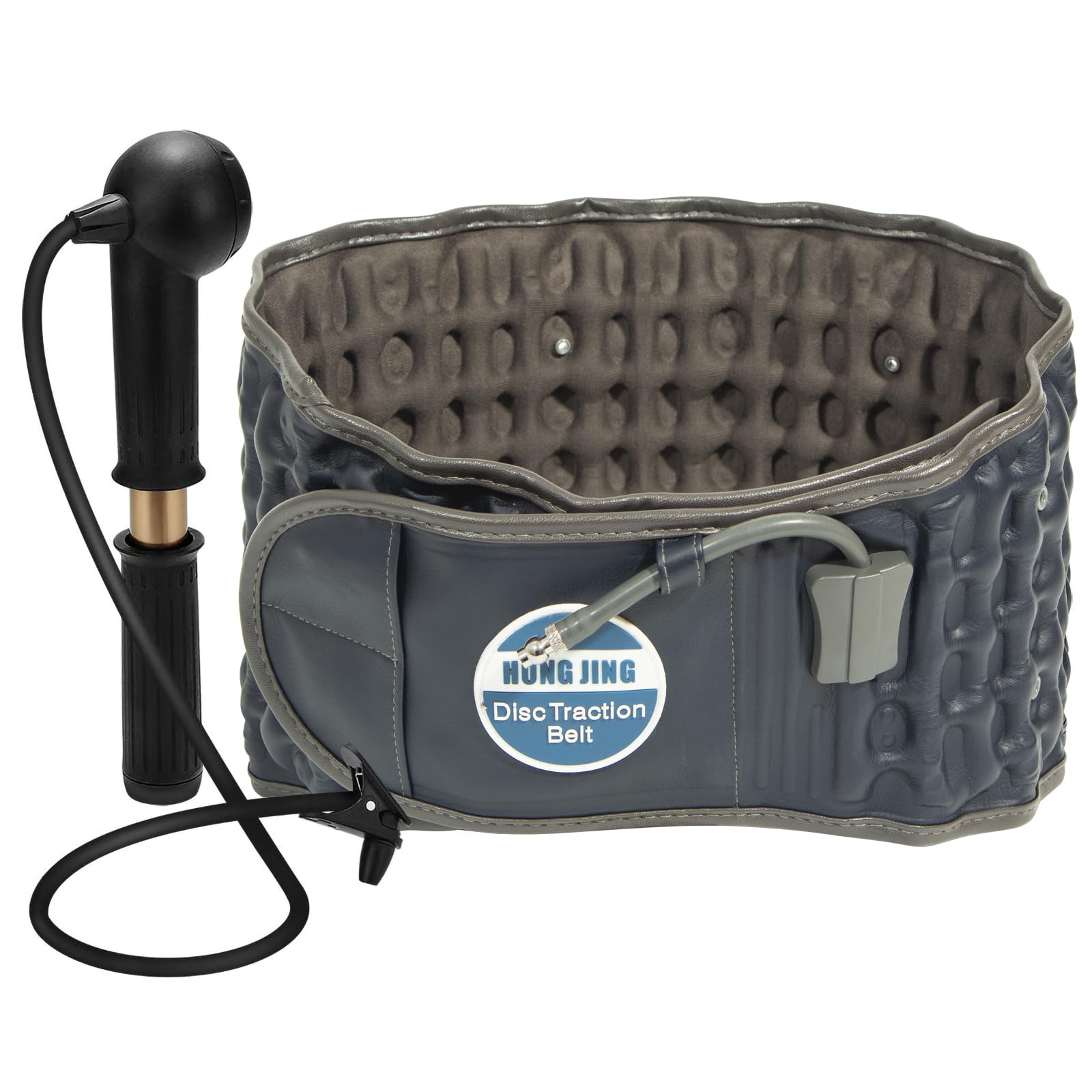Decompression Back Belt for Lower Back Pain Relief- Spine Reset Device Lumbar Support for Lifting, One Size Fits 29-49 W