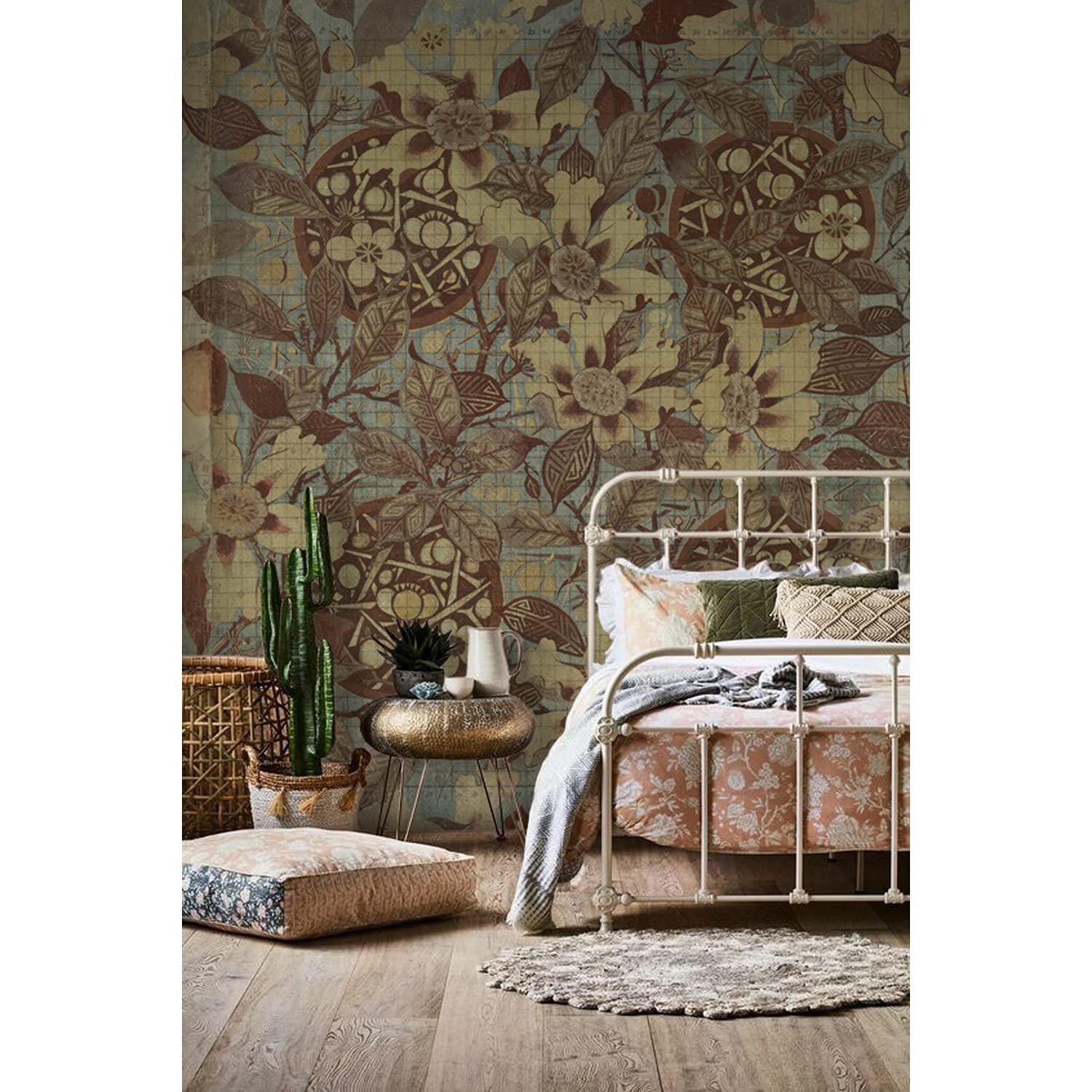 Papier peint latex Coloray 250x104cm au rendu floral haut de gamme