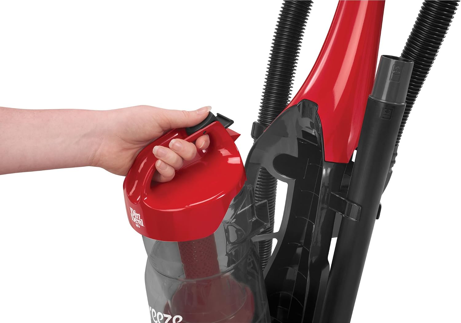 Dirt Devil Vacuum Cleaner Breeze Cyclonic Corded Bagless Upright Vacuum UD70105