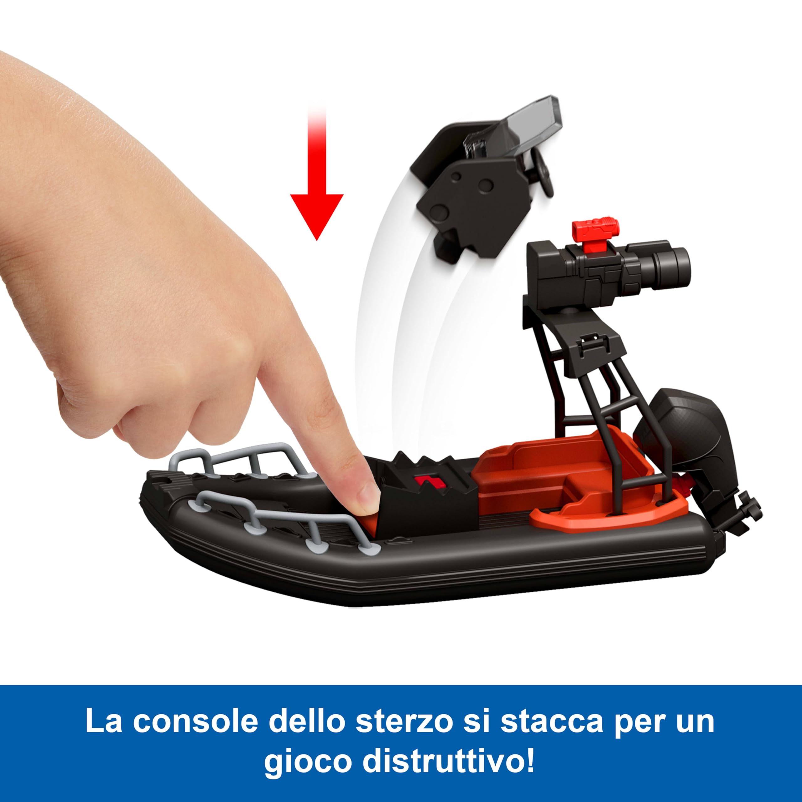 Mattel Jurassic World - La rinascita Storypack, Veicolo, Dinosauro e Umano